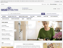 Tablet Screenshot of eurodistribution.be